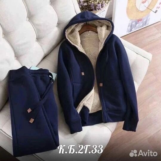 Спортивный костюм до 56 размера теплый