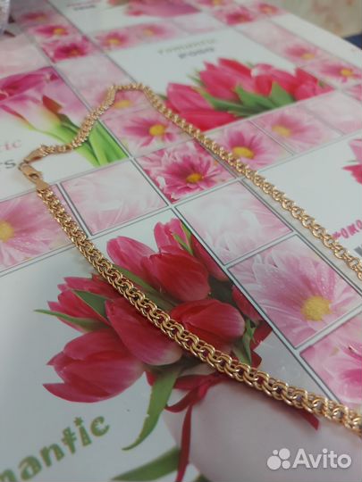 Золотая цепь 585 пробы