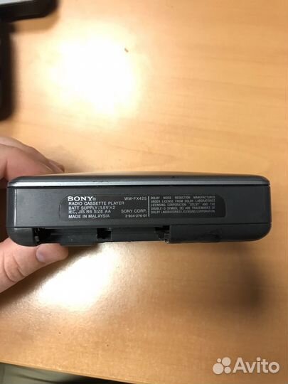 Кассетный плеер sony walkman WM-fx425 в ремонт