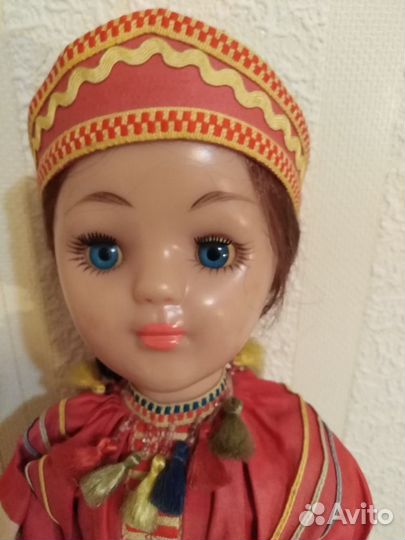 Кукла СССР паричковая Редкая (2 куклы)