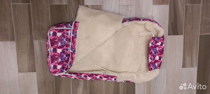 Конверт зимний на овчине