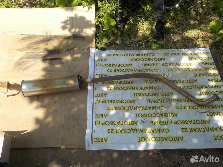 Средняя часть глушителя Peugeot 308 2007-2013