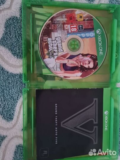 Диск для xbox one gta 5 (premium edition)