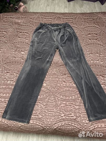 Велюровый костюм женский 52