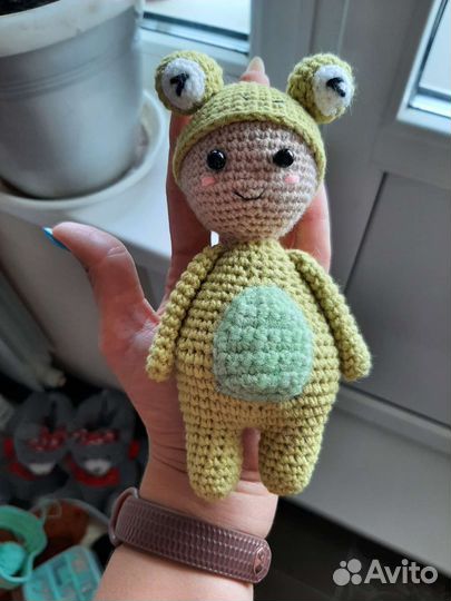 Пупсик вязанный