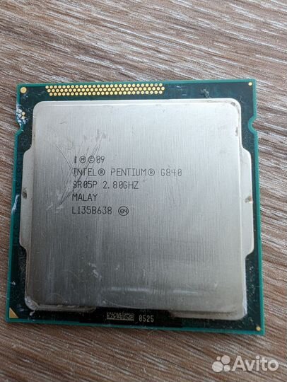 Процессор Intel Pentium g 840