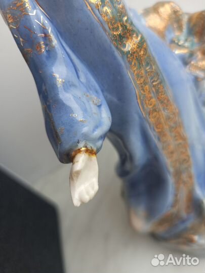 Статуэтка Хозяйка Медной горы старая гжель