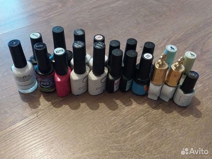 Набор гель лаков бу