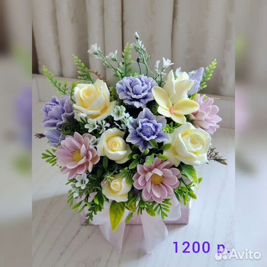 Букет из мыла