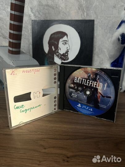 Battlefield 1 ps4 диск