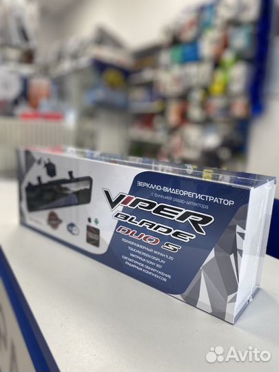 Антирадар с видеорегистратором viper blade DUO S