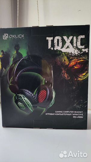 Наушники игровые Oklick