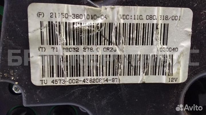 Панель приборов ваз 2110-12