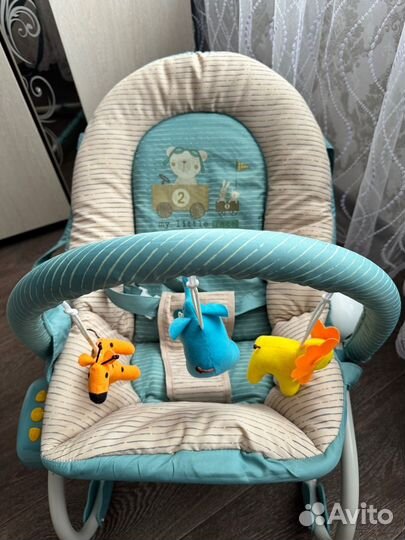 Детские качели шезлонг