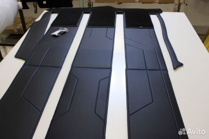 3D коврики из экокожи не Китай 3Д