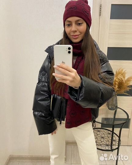 Шапка и шарф Michael Kors оригинал