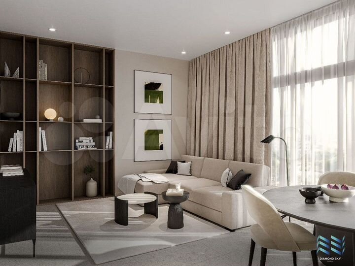 1-к. квартира, 59 м² (ОАЭ)