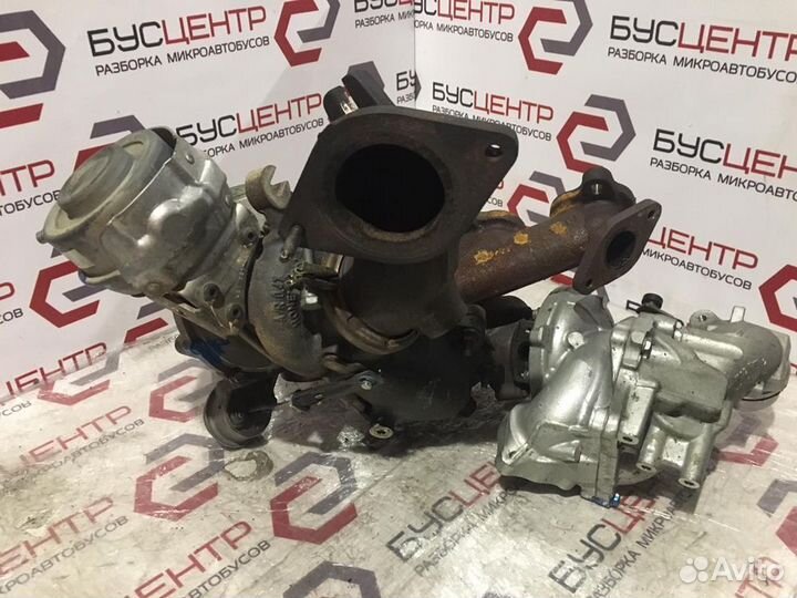 Турбина 2.3 DCI би-турбо 10- renault master