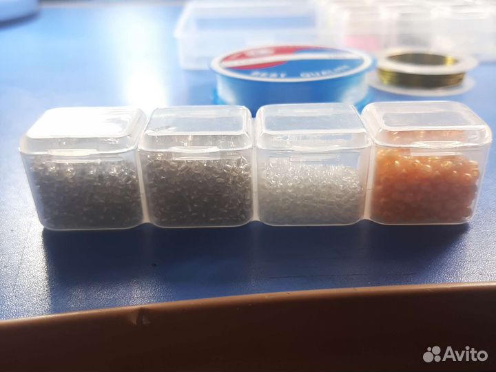 Бисер и леска и проволка