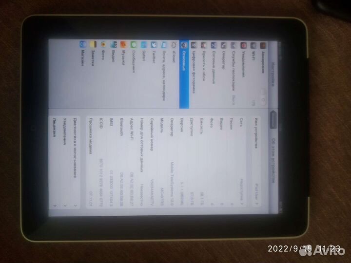Планшет iPad 3g