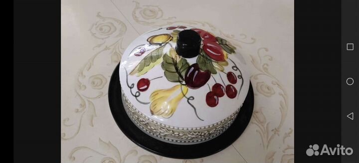 Салатник фарфор, тортница