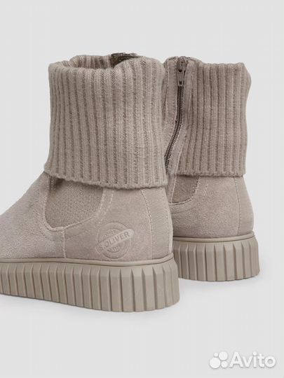 Сапоги s.Oliver р.37 натуральная кожа