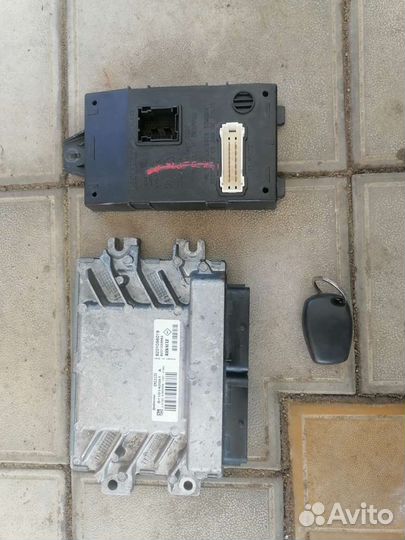 Мозги рено логан 2011г к4м 1.6 с кондиционером