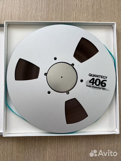 Катушки Fuji Ampex Quantegy 10,5'' с лентой