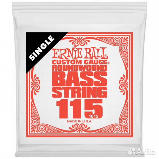 Ernie ball 1615 Nickel Wound.115 - Струна одиноч