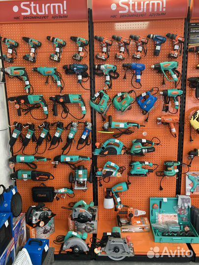 Гайковерт аккумуляторный sturm