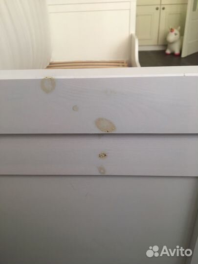 Детская кровать с матрасом IKEA