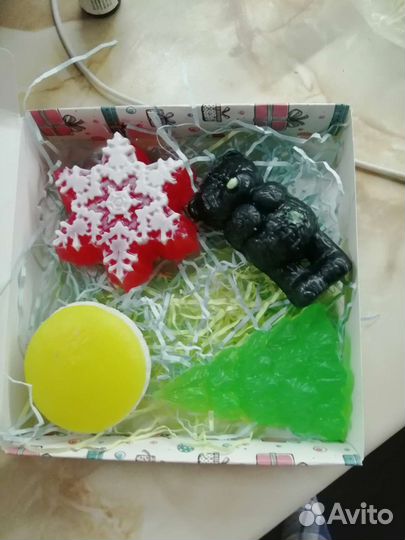 Мыло ручной работы новый год