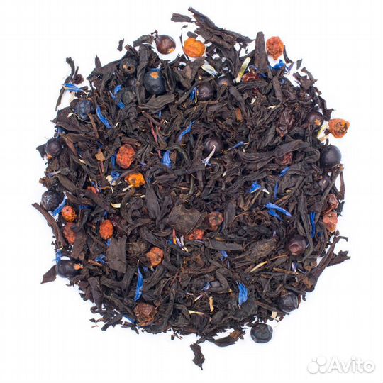 Таежный черный чай 100г