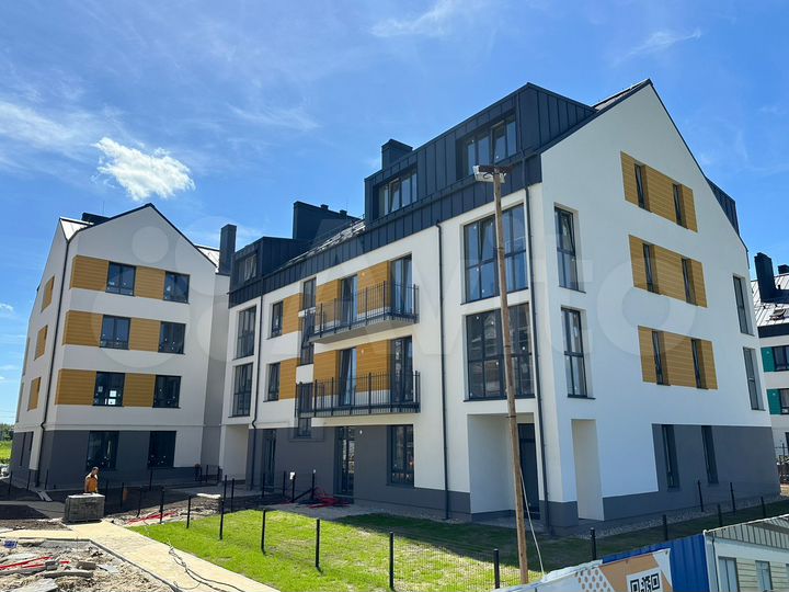 1-к. квартира, 43,6 м², 2/4 эт.