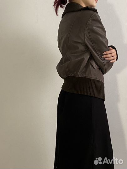 Куртка кожаная