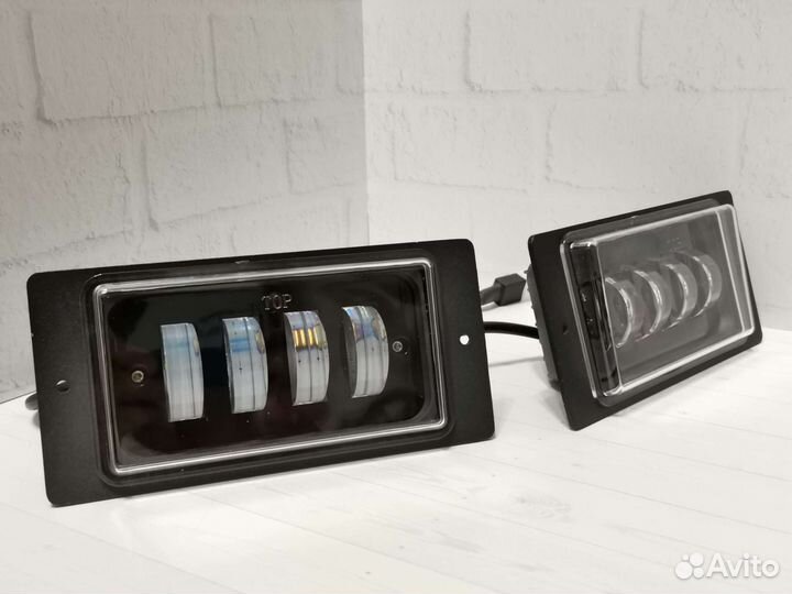 Яркие светодиодные LED птф ваз 2114 2110