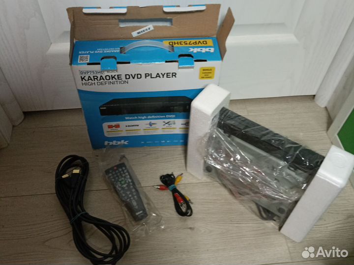 Bbk dvp753hd karaoke DVD player high definition