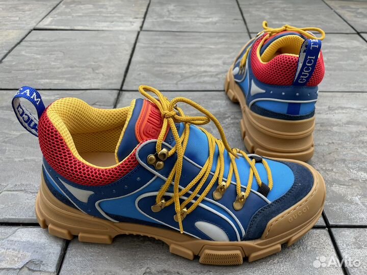 Gucci flashtrek ботинки кроссовки