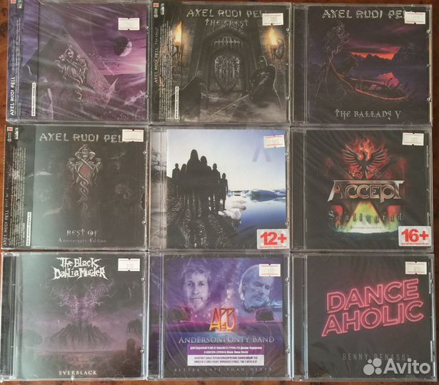 CD Новые/Лицензионные/Металл/Рок
