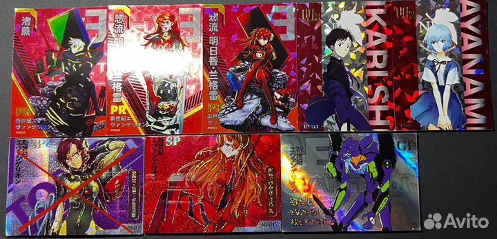 Карточки евангелион