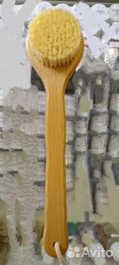 Натуральные щетки для сухого массажа