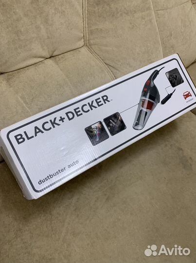 Автомобильный пылесос black decker