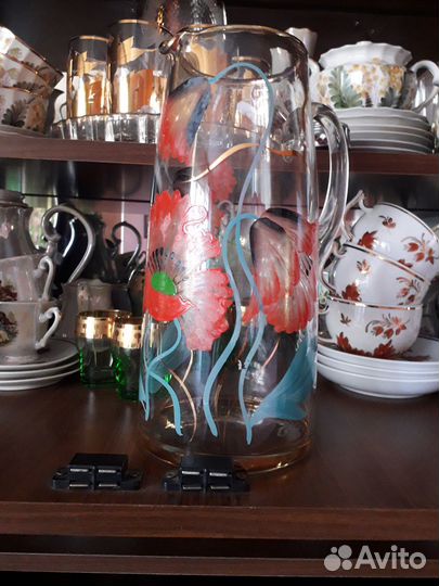 Кувшин Маки. СССР. Чехословакия. Винтаж