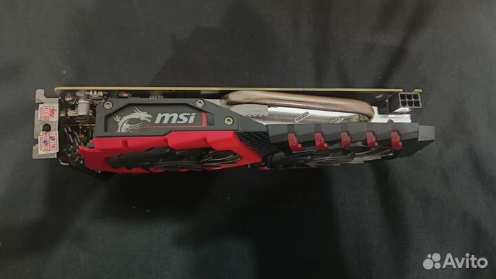 Видеокарта MSI GeForce GTX 1050 Ti gaming X 4G