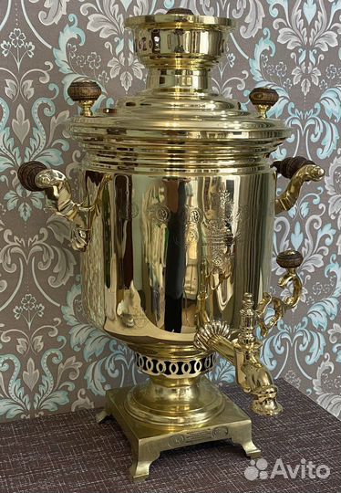 Самовар царский жаровый дровяной