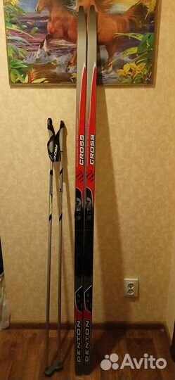 Лыжи беговые с ботинками