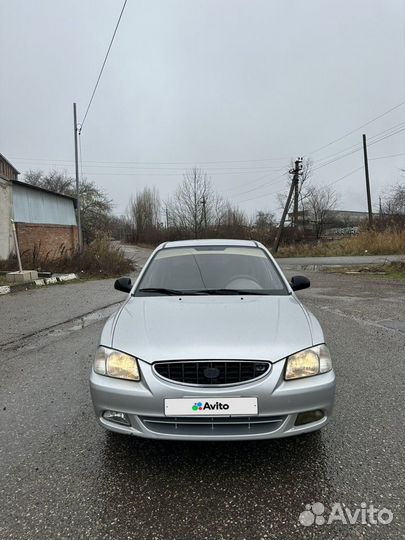 Hyundai Accent 1.5 AT, 2005, 206 000 км