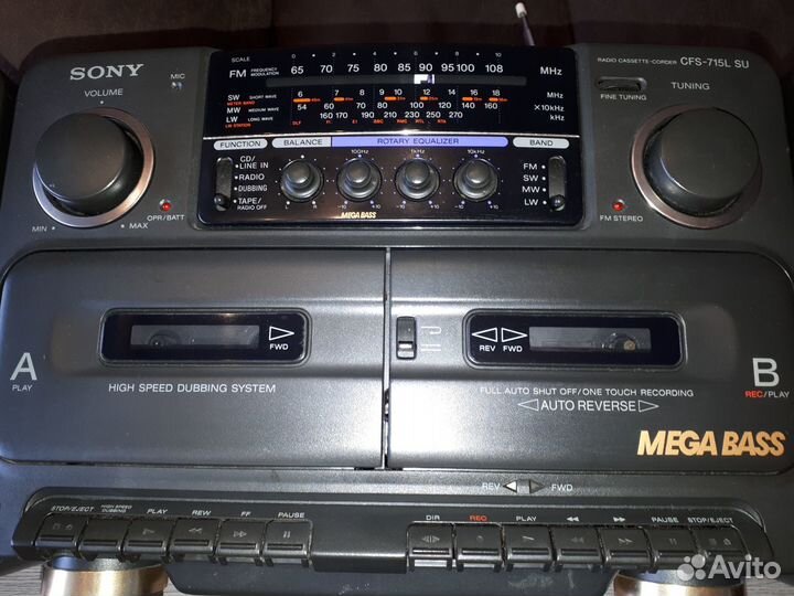 Магнитола Soni Модель № CFS - 715L SU Япония