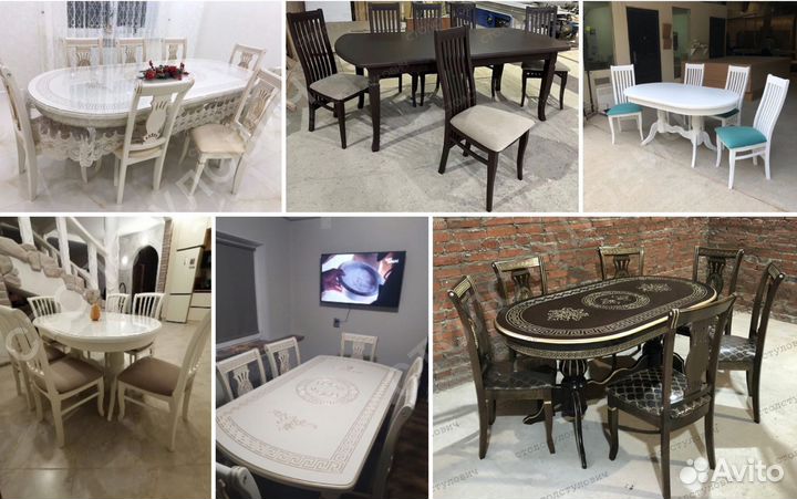 Столы и стулья