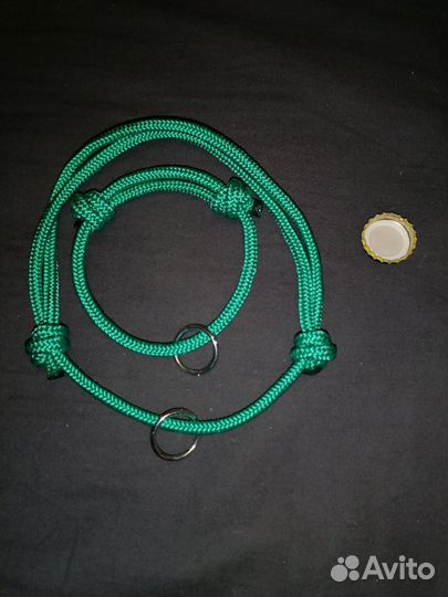 Ошейник полуудавка,ошейник шнурок,ошейник